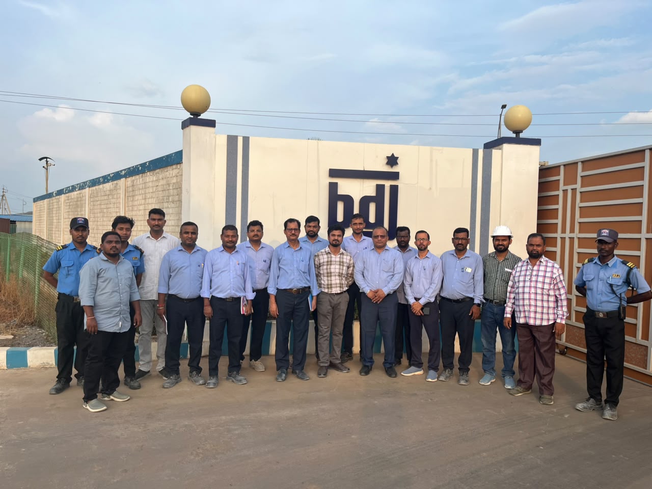 First Aid & Fire Safety training for BDJ-JG Chemical employees at Naidupeta, Andhra Pradesh
