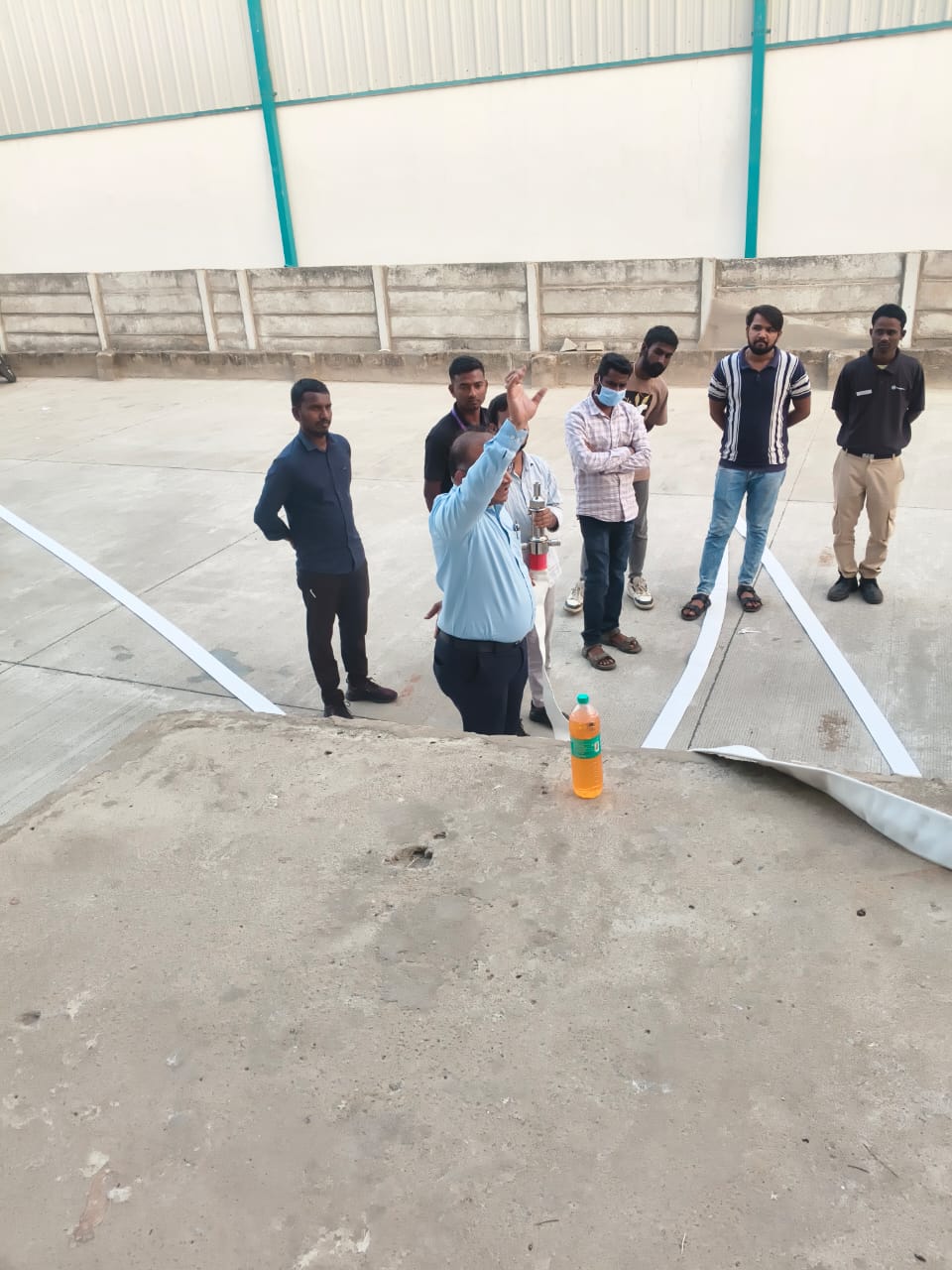 Fire Safety & ERP training for E Retail D-Nyka employees at Hyderabad, Telangana