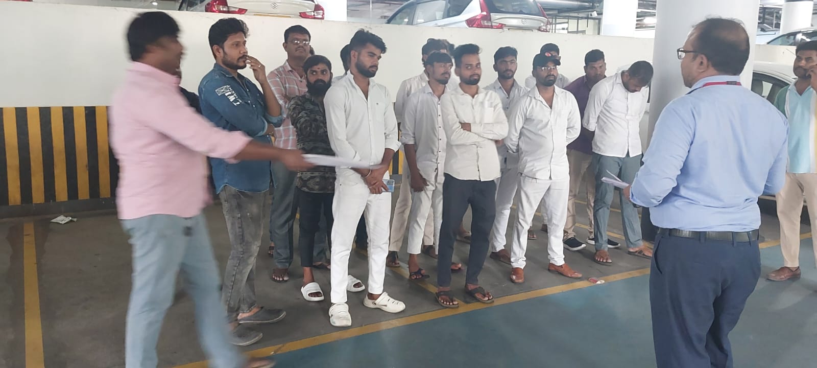 DDT (Defensive Driving Techniques) training for DELL Technologies employees at Hyderabad, Telangana