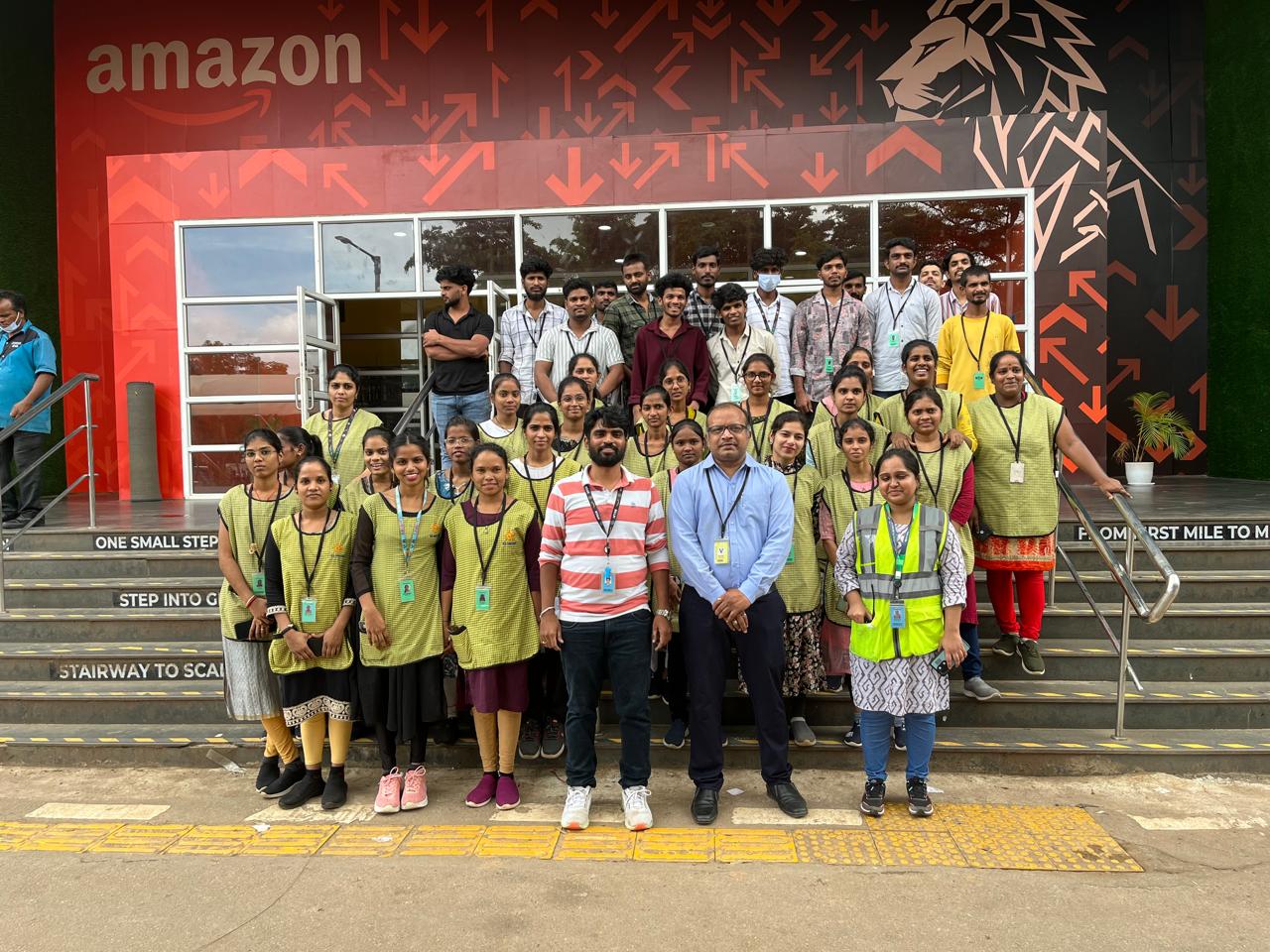 Fire Safety training for Amazon (Hyd8) employees at Hyderabad, Telangana