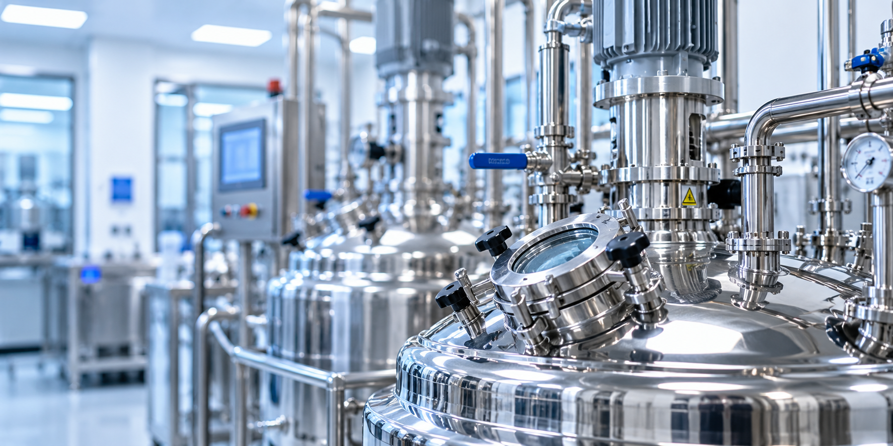 Sterile Stainless Steel Biotech Processing Line