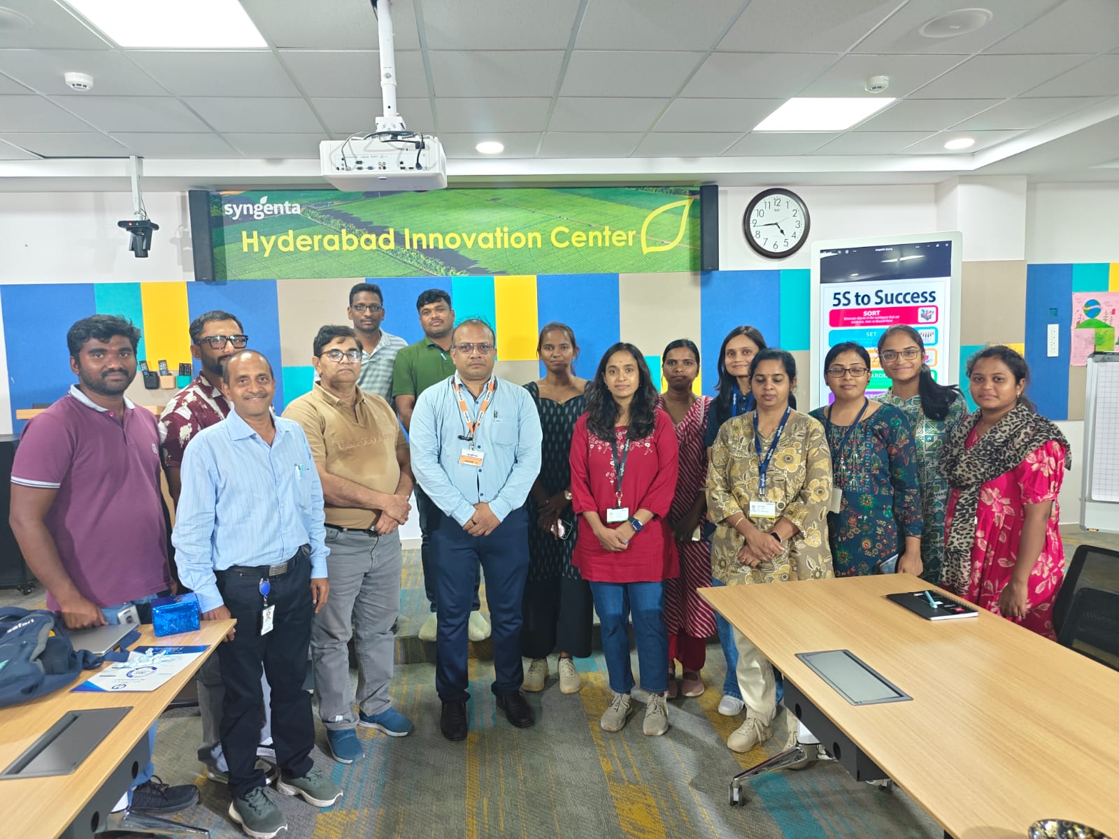 ML Consultancy QEHS training session with the Syngenta team at the Syngenta Hyderabad Innovation Centre