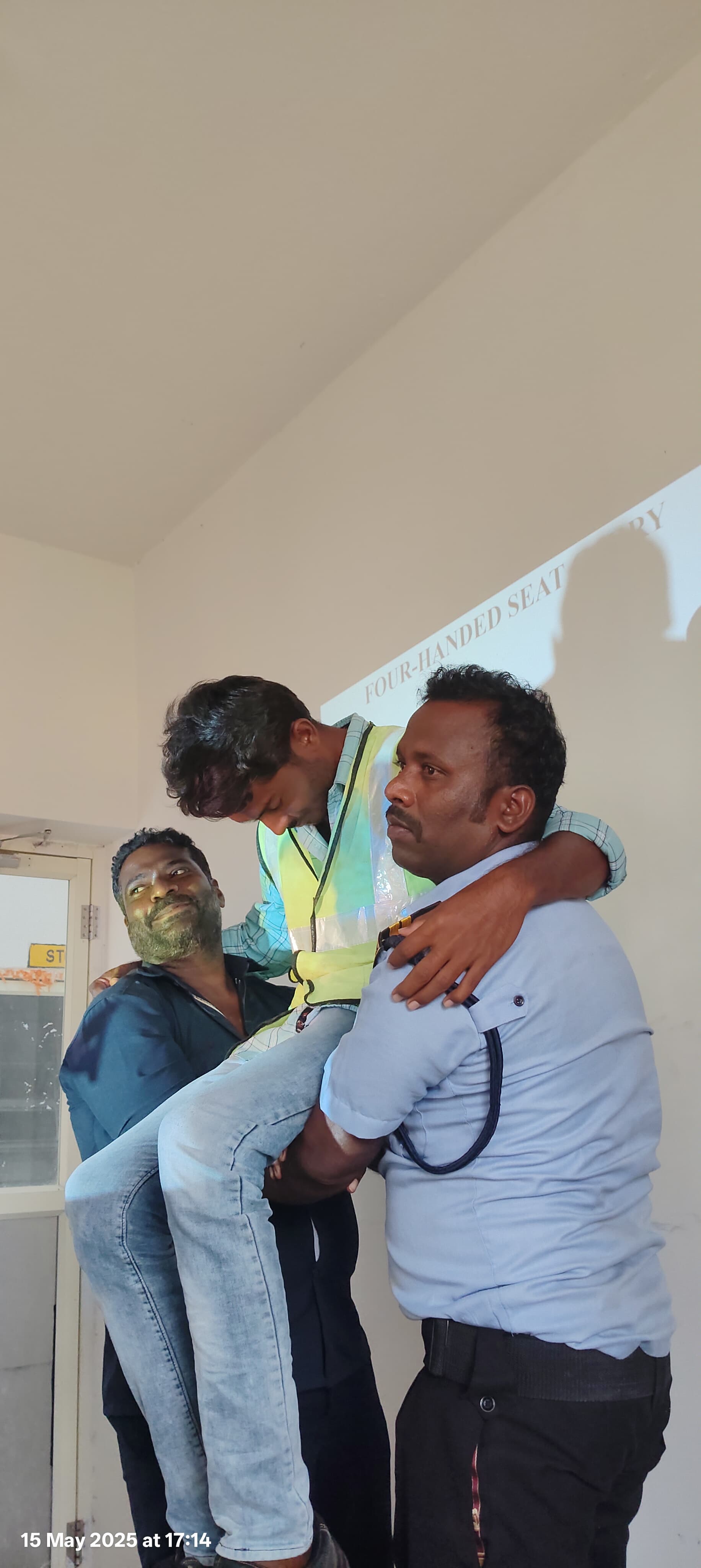 First Aid & Fire Safety training for TATA Power employees at Kurnool, Andhra Pradesh