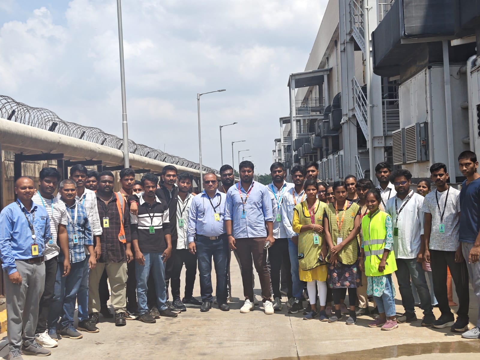 Fire Safety training for Amazon (Hyd3) employees at Hyderabad, Telangana