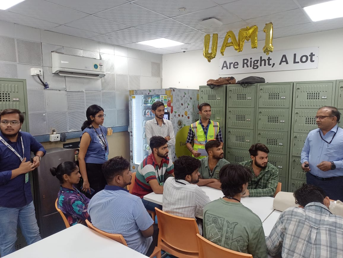 Fire Safety training for Amazon (UAM) employees at Ahmedabad, Gujarat